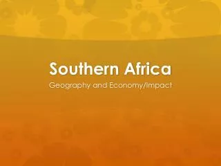 Southern Africa