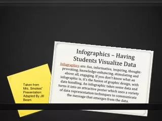 infographics having students visualize data