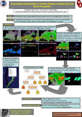 automated classification of storms based on radar derived storm properties