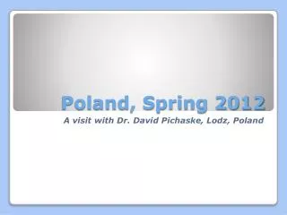 poland spring 2012